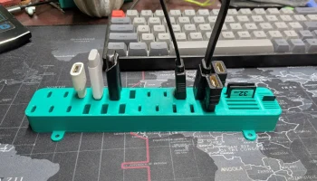 Универсальный органайзер для кабелей и адаптеров (USB, HD... 3