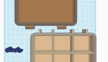 Parametric Rugged Box V2.0 с разделителями 6