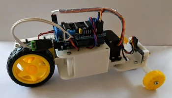 Компоненты робота Arduino UNO 1WD