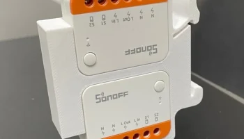 Sonoff Mini R4 с креплением на DIN-рейку