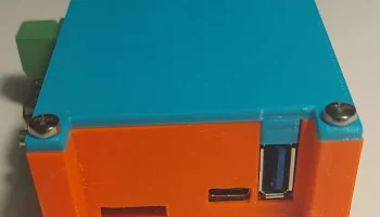 Корпус RockPi E (дополнительно для шляпы DC/RS-232 и DIN-.. 5