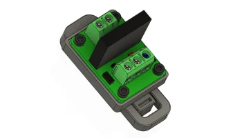 Держатель DIN-рейки для Omron SSR
