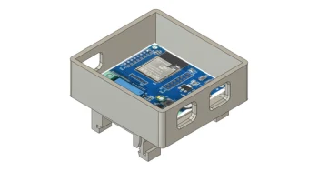 ESP32-C6 Плата DEV с креплением на DIN-рейку........