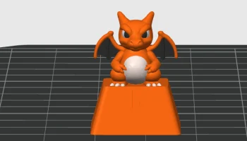Клавиатура Charizard Pokemon Keycap MX 1