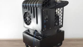 Изготовленный на заказ корпус ITX для радиатора водяного ...
