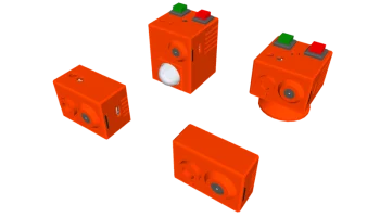 Корпус ESP32-CAM типа B - 4 типа
