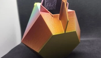 Подвесной шестигранный скворечник - 1 шт., с насестом + тент 3