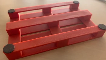 Europalette Tischuntersetzer 1:10 / подставка под стол из ев 3