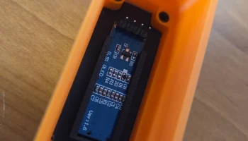 OLED-дисплей 0,91 дюйма 128x32 Корпус I2C 3