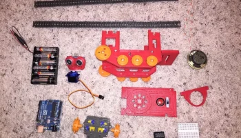 CollegeBot с двухмоторным редуктором 2