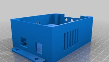 Корпус для Arduino UNO, CNC Shield и вентилятора 60х60 ил...