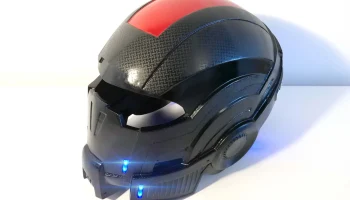 Шлем N7 с ЛАМПАМИ (из Mass Effect), изменен, масштабирова... 3