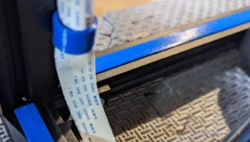 Зажим для проводов Ender 5 Plus - мод 1