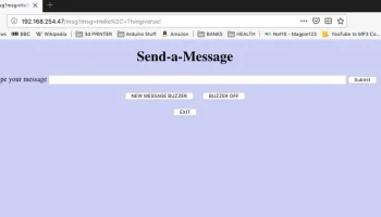 ESP8266 Ремикс витринного шкафа Matrix 4