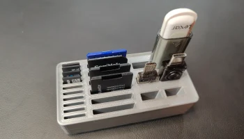 Карта Gridfinity SD, карта MicroSD и держатель USB-накопи... 2