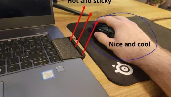 Дивертер выхлопной системы HP ZBook Studio G5 15,6 дюйма....
