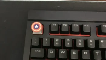 Щит Капитана Америки: колпачок Cherry MX...... 1