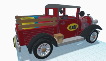 Модель пикапа Ford T 1928 года выпуска, дизайнер Эд ван дер  4