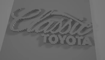 Классический логотип Toyota с логотипом Тайлера............
