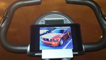 Держатель планшета для складного велотренажера Exerpeutic... 6