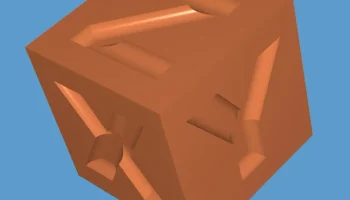 Калибровочный кубик 15x15x15 Калибровочный кубик 15x15x15