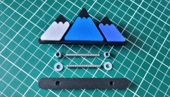 Значок горной решетки Toyota 1