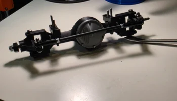 Tamiya High Lift / ось тягача / ось CC01 9