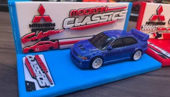 Подставка для дисплея Hotwheels Modern Classic 3 2