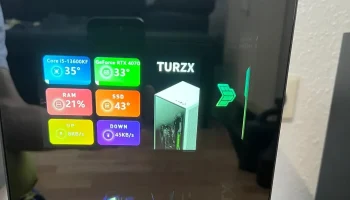 Крепление дисплея NZXT H1