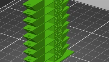Готовые коды для температурной башни (ABS, TPU, PLA, ASA,... 1