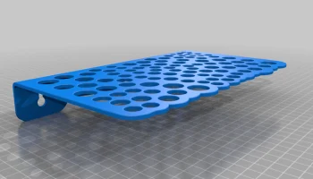 Настенная полка Voronoi Design, тип 2 3