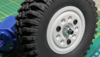 Самовыравнивающееся колесо Beadlock 1,9" типа Tatra......