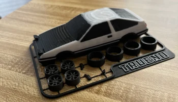 Карта комплекта Toyota Sprinter Trueno (AE86, известная по Initial D) 6