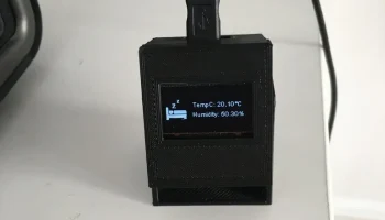 Корпус Wemos с OLED 4