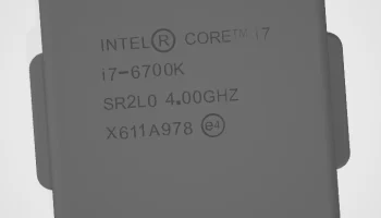Процессор Intel i7 6700k