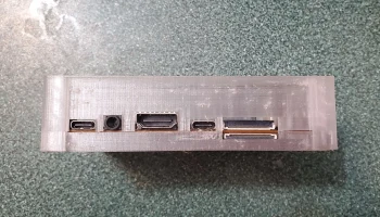 Оранжевый корпус Pi 5 2