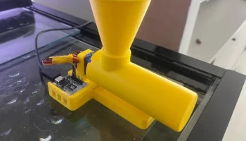 Кормушка для рыбы, управляемая через Wi-Fi (сервосистема ...