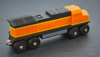 Игрушечный поезд Локомотив BNSF BRIO / совместимость с IK... 6