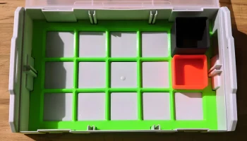 Опорная пластина Gridfinity для Bosch Sortimo L-Boxx Mini