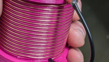 Удлинняющая антенная катушка для 7МГц антенны - штыря длиной