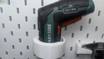 Держатель электрической отвертки Parkside PAS 4 C4 для Ikea skadis или аналогичного