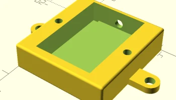 ESP-C3-DevKit-M-1 Корпус с нижней монтажной пластиной......