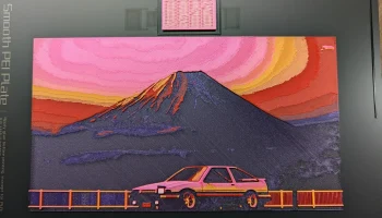 AE86 Закат HueForge