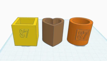 Формируйте подставки для карандашей!