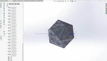 [EN] Balanced Die 20 / [FR] D&eacute; 20 &eacute;quilibr&eacute; 3