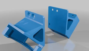 Easy Ultimaker 1, 2, 2+ - модернизация вентилятора 30x30 ... 4