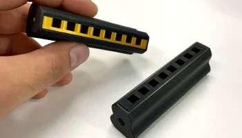 Губная гармошка Prusa - распечатанная губная гармоника с ... 2