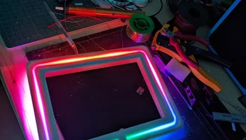 Светящаяся фоторамка 9