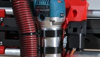 Makita 700 Series Крепление и съемный пылезащитный башмак дл