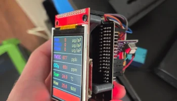 Рюкзак ESP32 для крепления на монтажной плате для экрана .. Рюкзак ESP32 для крепления на монтажной плате для экрана ..
